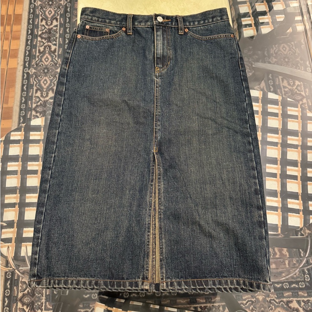 GAP Midi Jean Skirt